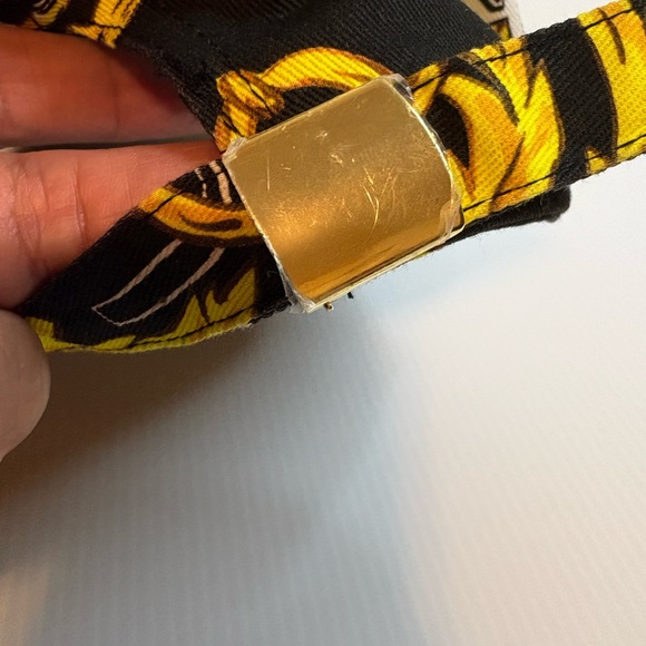 Versace Jeans Couture Cotton Barocco Print Baseball Cap/Hat   EUC - Picture 12 of 16